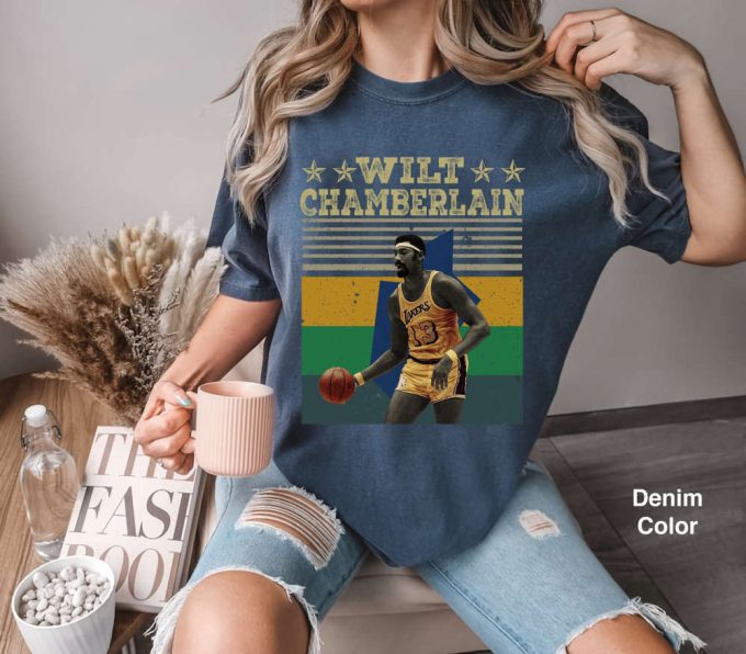 Wilt Chamberlain Retro Vintage Tee: Funny Basketball Shirt &Amp; Gift For Friends - 2024 3