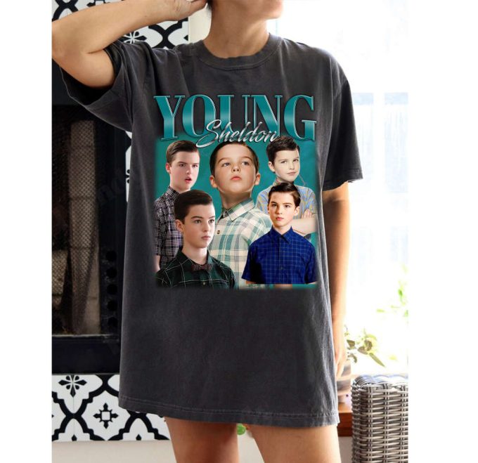 Young Sheldon T-Shirt Young Sheldon Shirt Young Sheldon Tees Young Sheldon Sweater Retro Unisex T-Shirt Trendy Sweatshirt 2