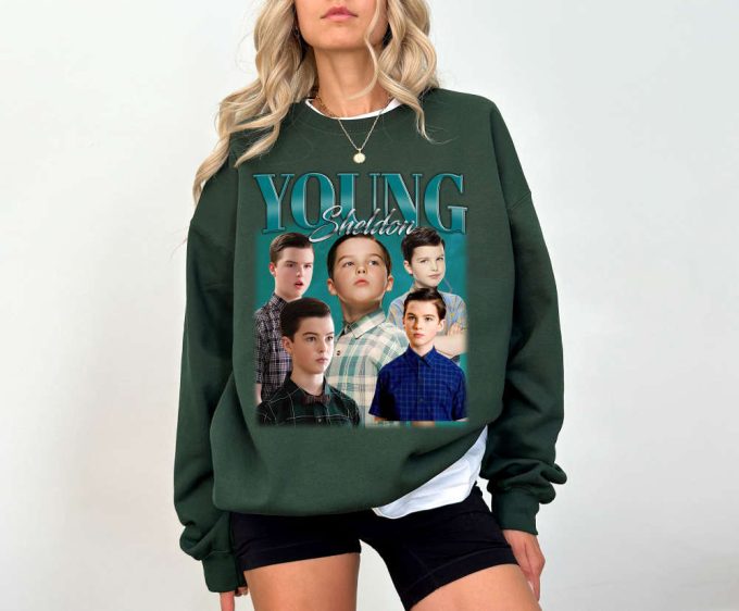 Young Sheldon T-Shirt Young Sheldon Shirt Young Sheldon Tees Young Sheldon Sweater Retro Unisex T-Shirt Trendy Sweatshirt 4