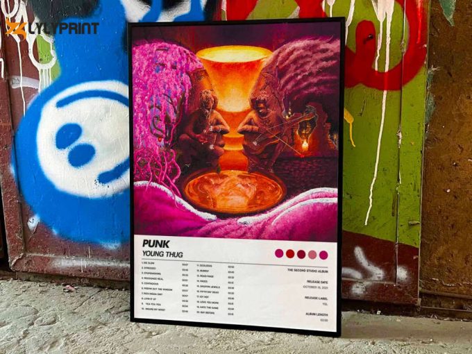 Young Thug &Amp;Quot;Punk&Amp;Quot; Album Cover Poster #6 1