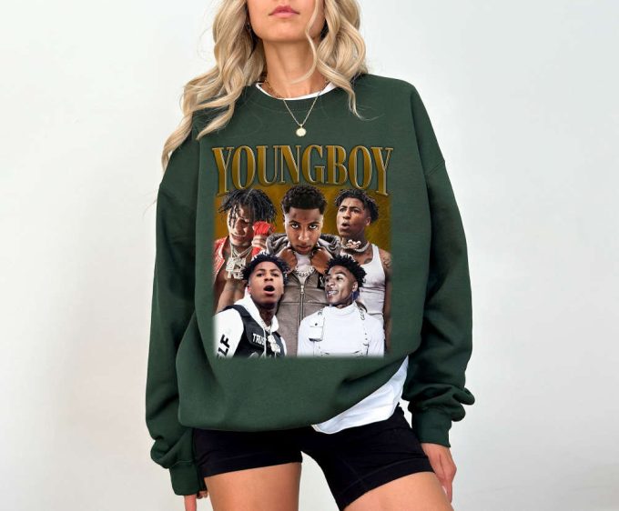 Youngboy T-Shirt Youngboy Shirt Youngboy Tees Youngboy Sweater New Movie T-Shirt Unisex T-Shirt Spooky Sweatshirt 4