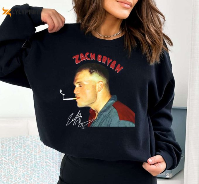 Zach Bryan Tour Sweatshirt Shirt, Zach Bryan 2024 The Quittin Time Tour Sweatshirt For Men Women 1