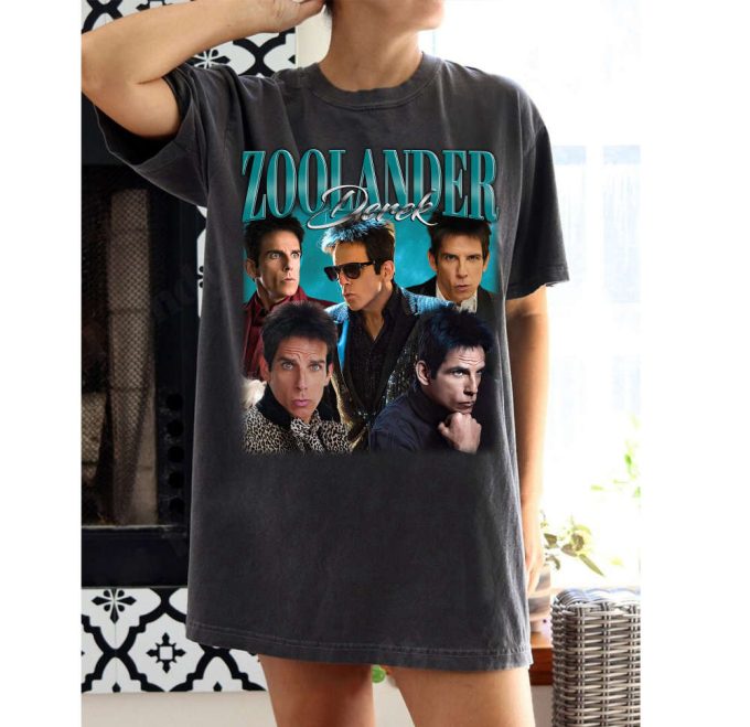 Zoolander Derek T-Shirt Zoolander Derek Shirt Zoolander Derek Tees Zoolander Derek Sweater New Movie T-Shirt T-Shirt 2