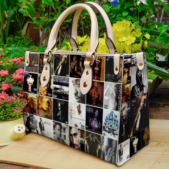 2Pac 2 Leather Handbag For Women Gift 2