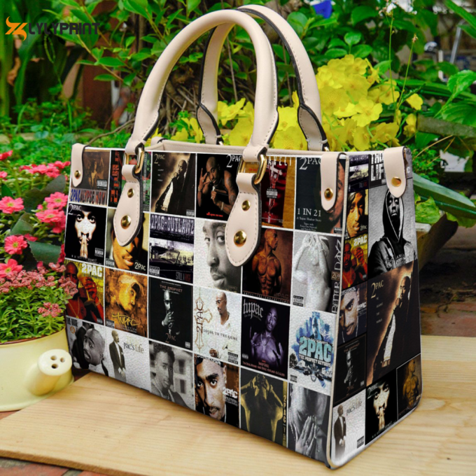 2Pac 2 Leather Handbag For Women Gift 1