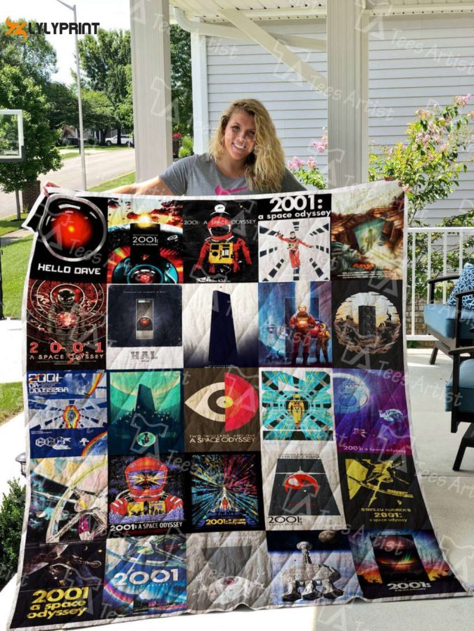 A Space Odyssey 3D Customized Quilt Blanket 1