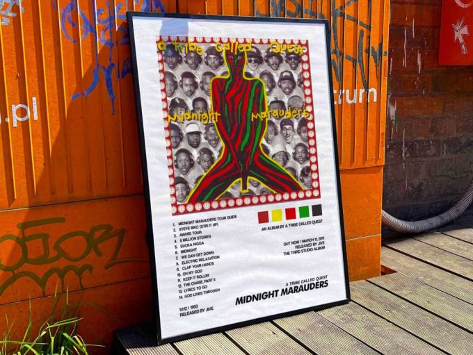 A Tribe Called Quest &Quot;Midnight Marauders&Quot; Album Cover Poster #2 3