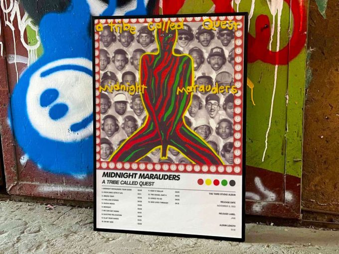 A Tribe Called Quest &Quot;Midnight Marauders&Quot; Album Cover Poster #6 2