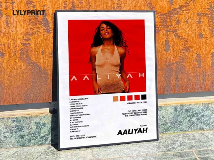 Aaliyah &Amp;Quot;Aaliyah&Amp;Quot; Album Cover Poster #2 1