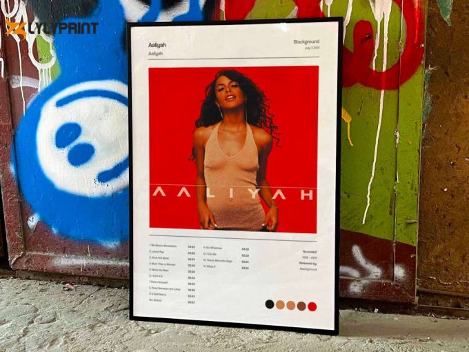 Aaliyah &Amp;Quot;Aaliyah&Amp;Quot; Album Cover Poster #5 1