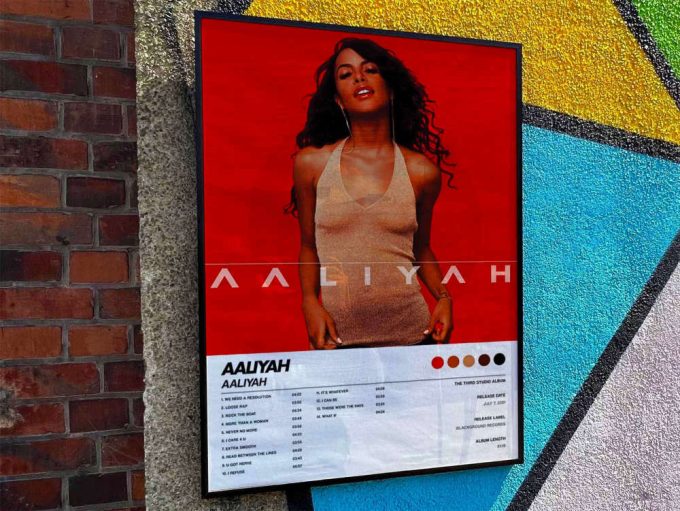 Aaliyah &Quot;Aaliyah&Quot; Album Cover Poster #6 2
