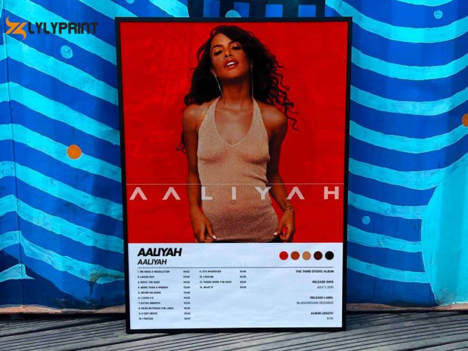 Aaliyah &Amp;Quot;Aaliyah&Amp;Quot; Album Cover Poster #6 1