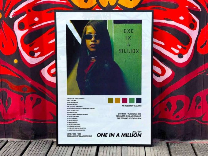 Aaliyah &Quot;One In A Million&Quot; Album Cover Poster For Home Room Decor #2 2