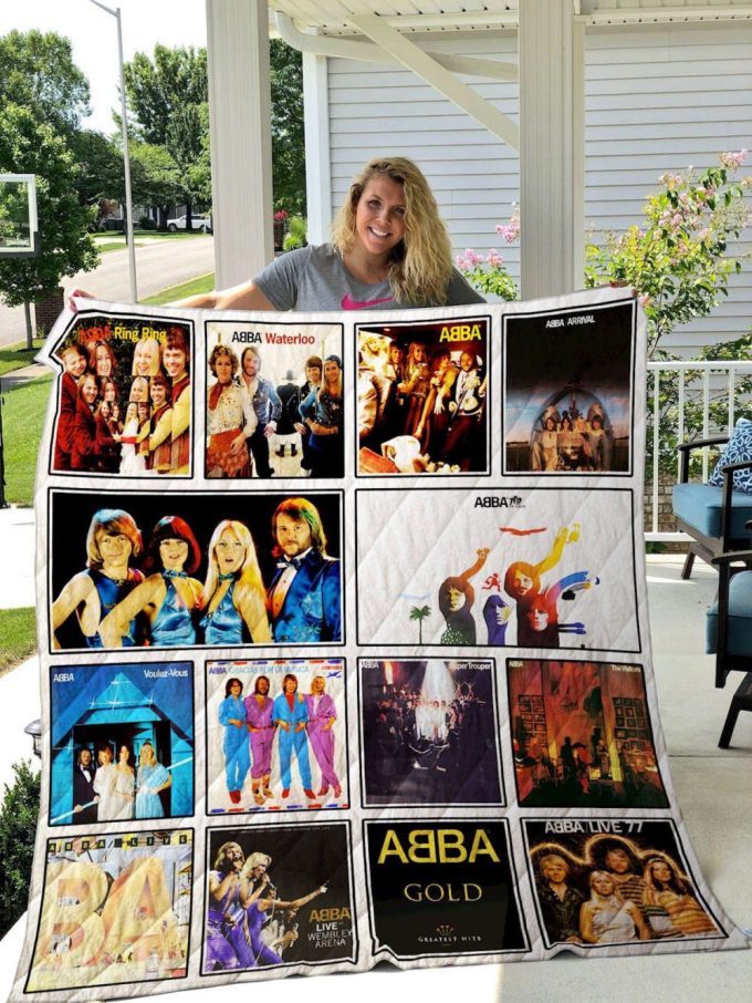 Abba 1 Quilt Blanket For Fans Home Decor Gift 2