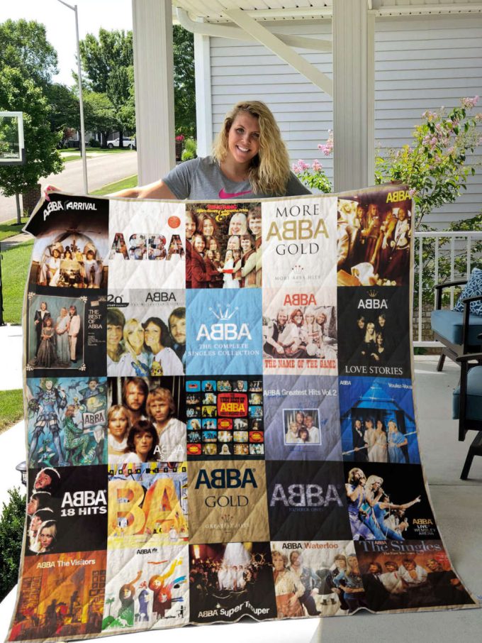 Abba 2 Quilt Blanket For Fans Home Decor Gift 2