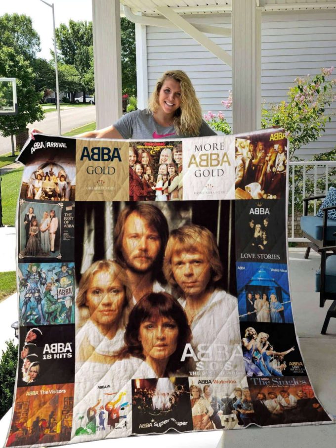 Abba Quilt Blanket For Fans Home Decor Gift 2