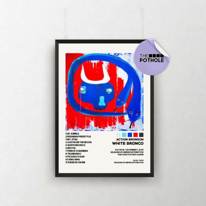 Action Bronson Posters / Action Bronson Poster / Action Bronson / Album Cover Poster / Tracklist Poster, Custom Poster 2