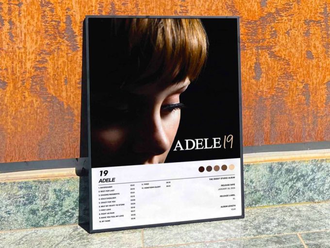 Adele &Quot;19&Quot; Album Cover Poster #6 3