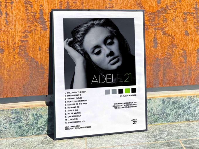 Adele &Quot;21&Quot; Album Cover Poster #2 2