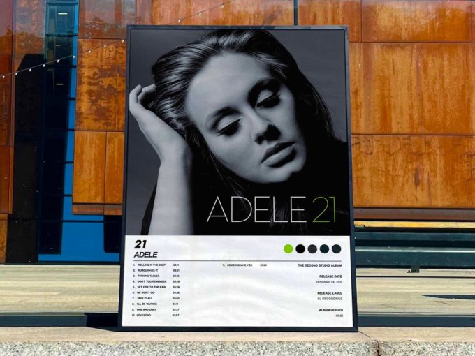 Adele &Quot;21&Quot; Album Cover Poster #6 2