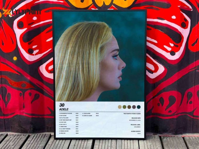 Adele &Amp;Quot;30&Amp;Quot; Album Cover Poster #6 1