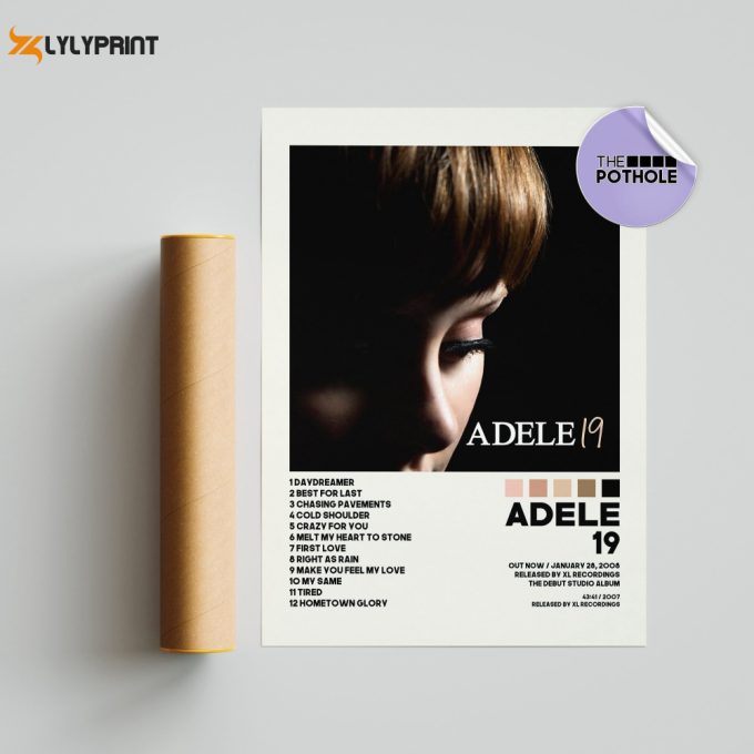 Adele Posters / 19 Poster / Adele 19 / Album Cover Poster / Poster Print Wall Art / Music Band Poster / Home Decor, Adele, 19, 21, 25, 30 1