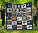 Akron Zips Quilt Blanket For Fans Home Decor Gift