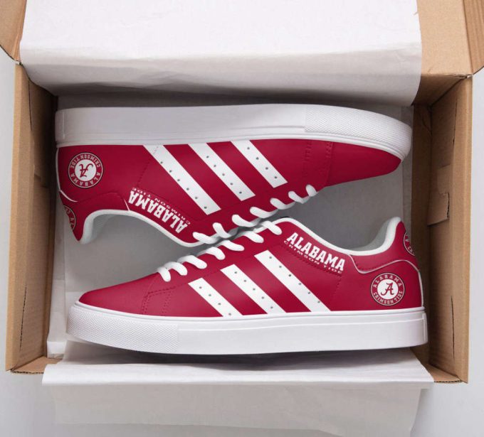 Alabama Crimson Tide 2 Skate Shoes For Men Women Fans Gift 3