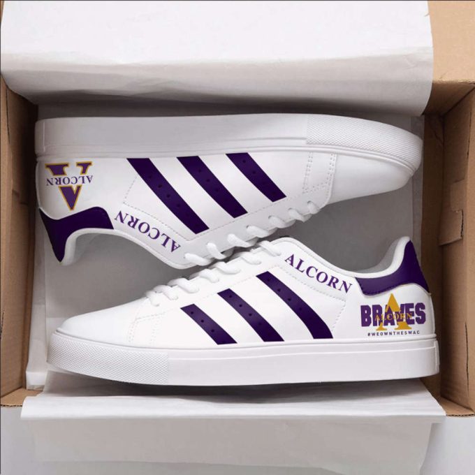 Alcorn State Braves Skate Shoes For Men Women Fans Gift 2