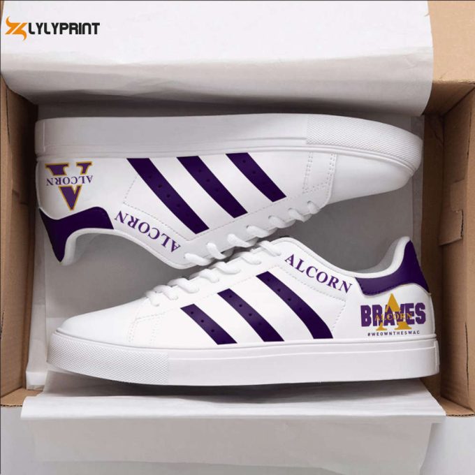 Alcorn State Braves Skate Shoes For Men Women Fans Gift 1