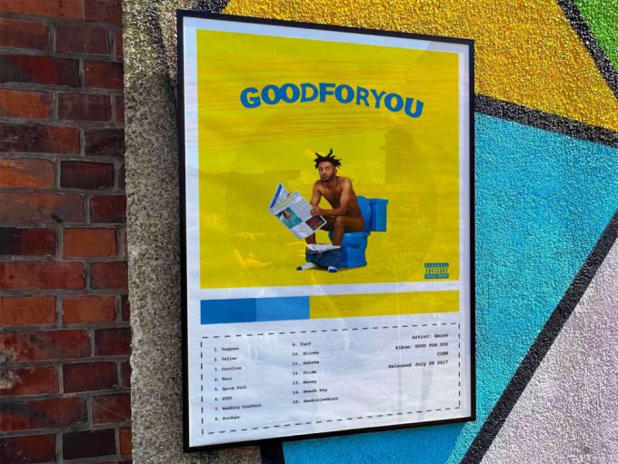 Amine &Quot;Good For You&Quot; Album Cover Poster #4 3