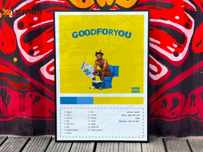 Amine &Amp;Quot;Good For You&Amp;Quot; Album Cover Poster #4 1