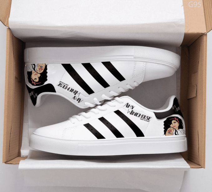 Amy Winehouse Skate Shoes For Men Women Fans Gift 2