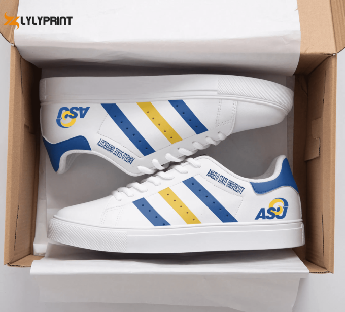 Angelo State Rams Skate Shoes For Men Women Fans Gift 1