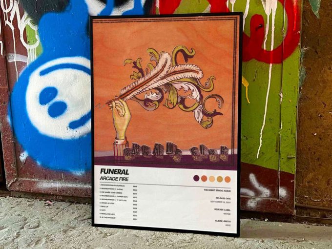 Arcade Fire &Quot;Funeral&Quot; Album Cover Poster #6 3