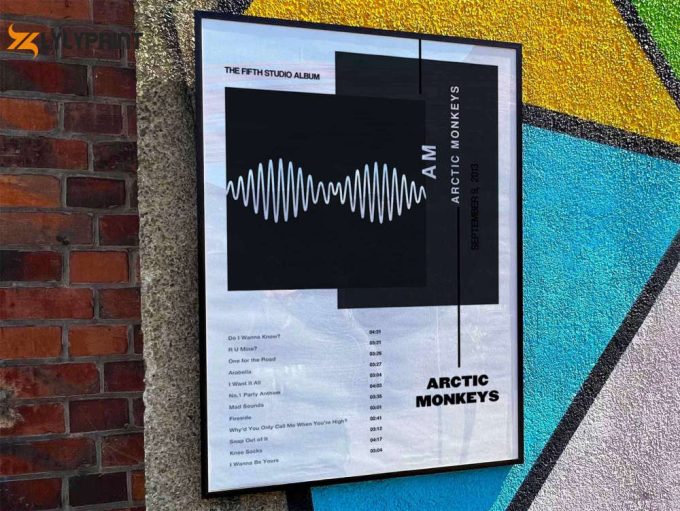 Arctic Monkeys &Amp;Quot;Am&Amp;Quot; Album Cover Poster #3 1