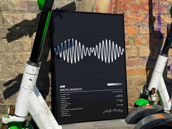 Arctic Monkeys &Quot;Am&Quot; Album Cover Poster For Home Room Decor #8 2