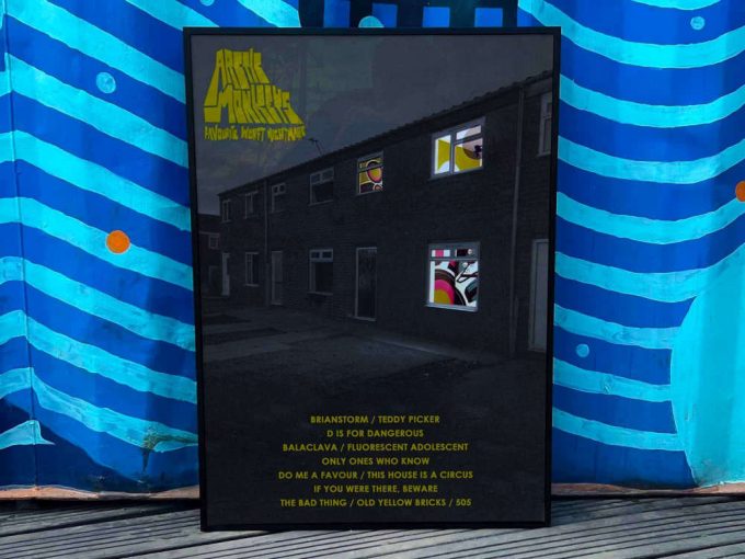 Arctic Monkeys &Quot;Favourite Worst Nightmare&Quot; Album Cover Poster For Home Room Decor 2