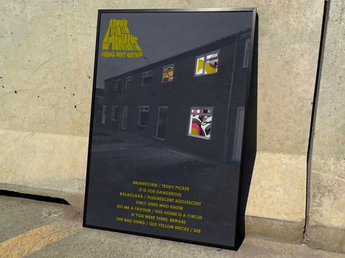Arctic Monkeys &Quot;Favourite Worst Nightmare&Quot; Album Cover Poster For Home Room Decor 3