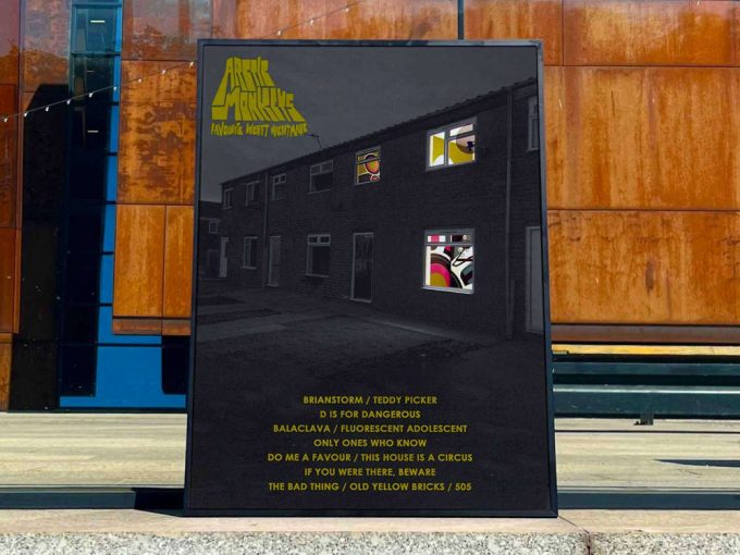 Arctic Monkeys &Quot;Favourite Worst Nightmare&Quot; Album Cover Poster For Home Room Decor 4