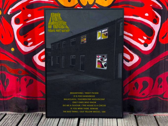 Arctic Monkeys &Quot;Favourite Worst Nightmare&Quot; Album Cover Poster For Home Room Decor 5