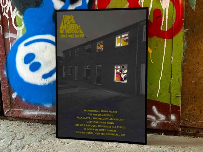 Arctic Monkeys &Quot;Favourite Worst Nightmare&Quot; Album Cover Poster For Home Room Decor 7