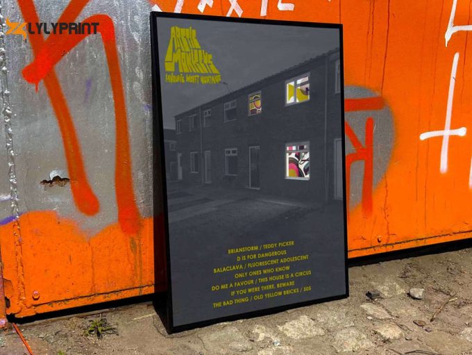 Arctic Monkeys &Amp;Quot;Favourite Worst Nightmare&Amp;Quot; Album Cover Poster For Home Room Decor 1