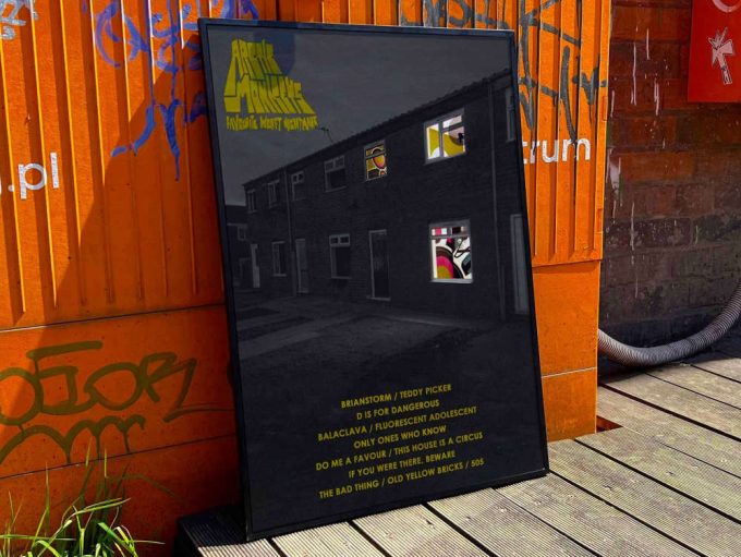 Arctic Monkeys &Quot;Favourite Worst Nightmare&Quot; Album Cover Poster For Home Room Decor 9