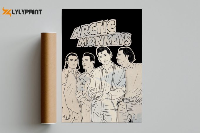 Arctic Monkeys Posters / Arctic Monkeys Poster / Album Cover Poster, Print Wall Art, Custom Poster, Home Decor, Arctic Monkeys Art 1