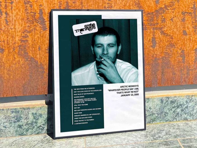 Arctic Monkeys'S &Quot;Whatever People Say I Am That&Quot;S What Im Not&Quot; Album Cover Poster / Personalized Gift, Album Cover Posters #1 2