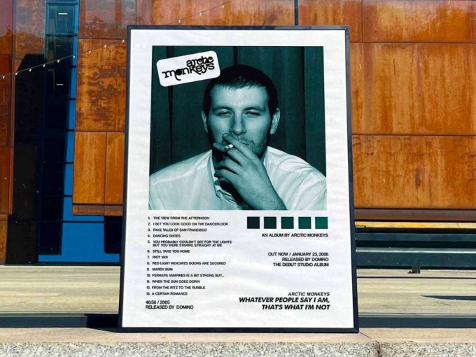 Arctic Monkeys'S &Quot;Whatever People Say I Am That&Quot;S What Im Not&Quot; Album Cover Poster / Personalized Gift, Album Cover Posters #2 2