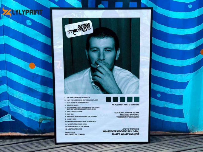 Arctic Monkeys'S &Amp;Quot;Whatever People Say I Am That&Amp;Quot;S What Im Not&Amp;Quot; Album Cover Poster / Personalized Gift, Album Cover Posters #2 1