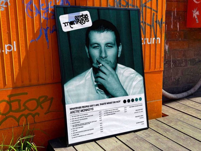 Arctic Monkeys &Quot;Whatever People Say I Am That What Im Not&Quot; / Album Cover Poster 4