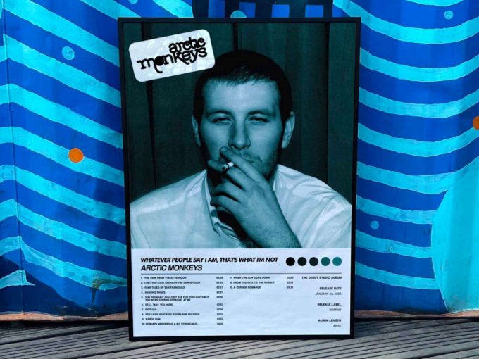 Arctic Monkeys &Quot;Whatever People Say I Am That What Im Not&Quot; / Album Cover Poster 5